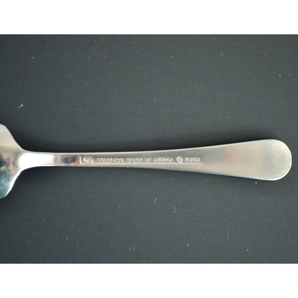 Washington Forge Spirit of America Stainless Korea Sugar Spoon Vintage - Picture 5 of 5